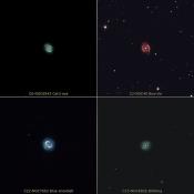 Planetary nebulae C2-C6-C15-C22